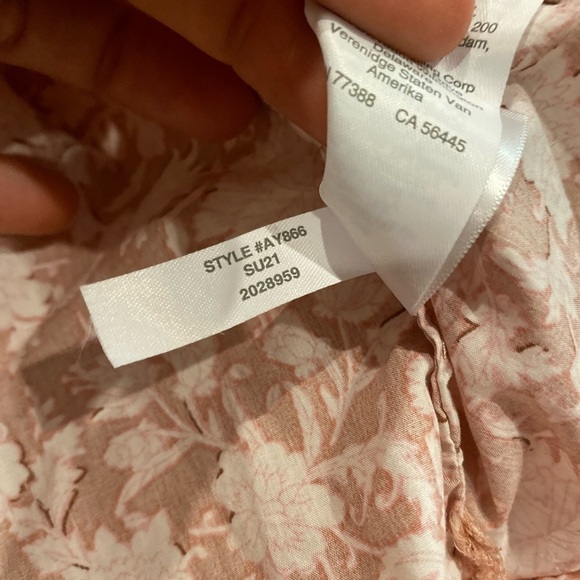 J. Crew Smocked Cotton Poplin Dress in Rose Vines Size XXL - Picture 7 of 11